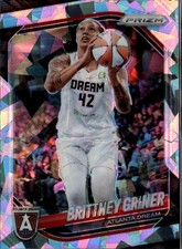 2025 Panini Prizm WNBA Brittney Griner 46 Atlanta Dream Ice Prizms