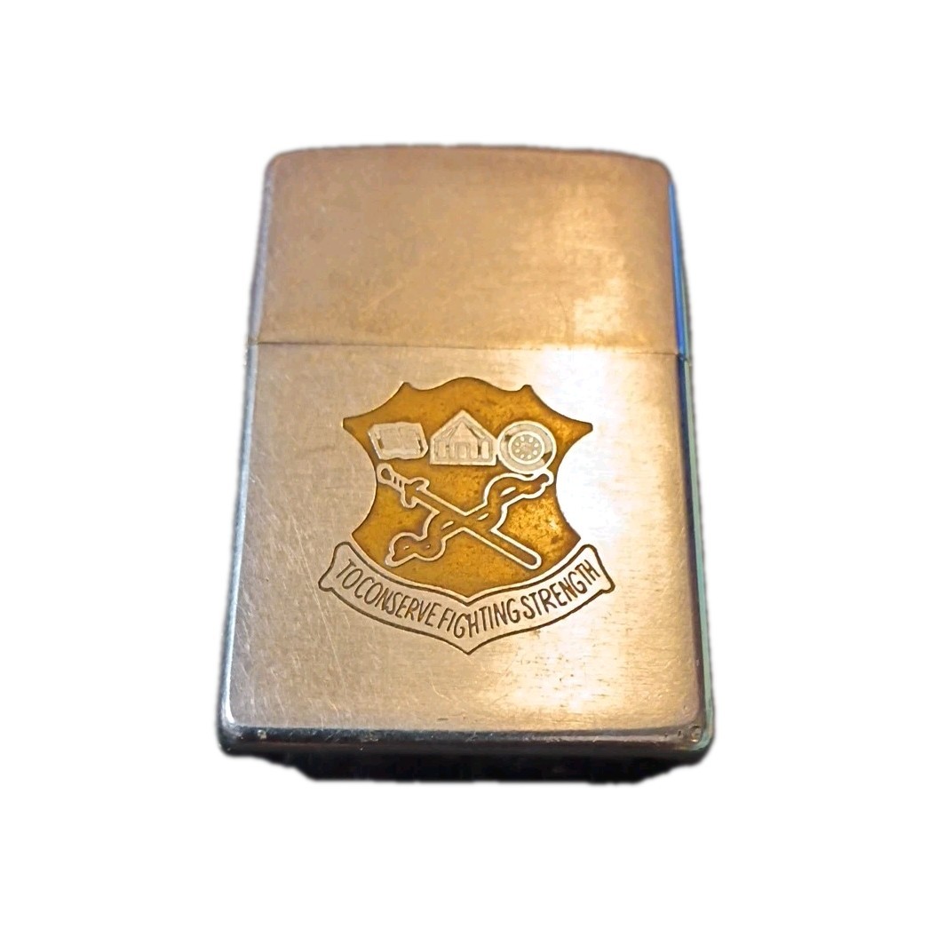 Army Medical Department Zippo Vintage  (AMEDD). The motto To
