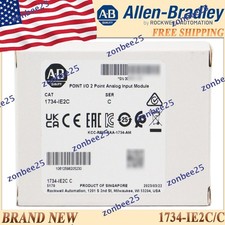 AB Brand New 1734-IE2C/C POINT I/O 2 Point Analog Input Module Free Ship US 1PC