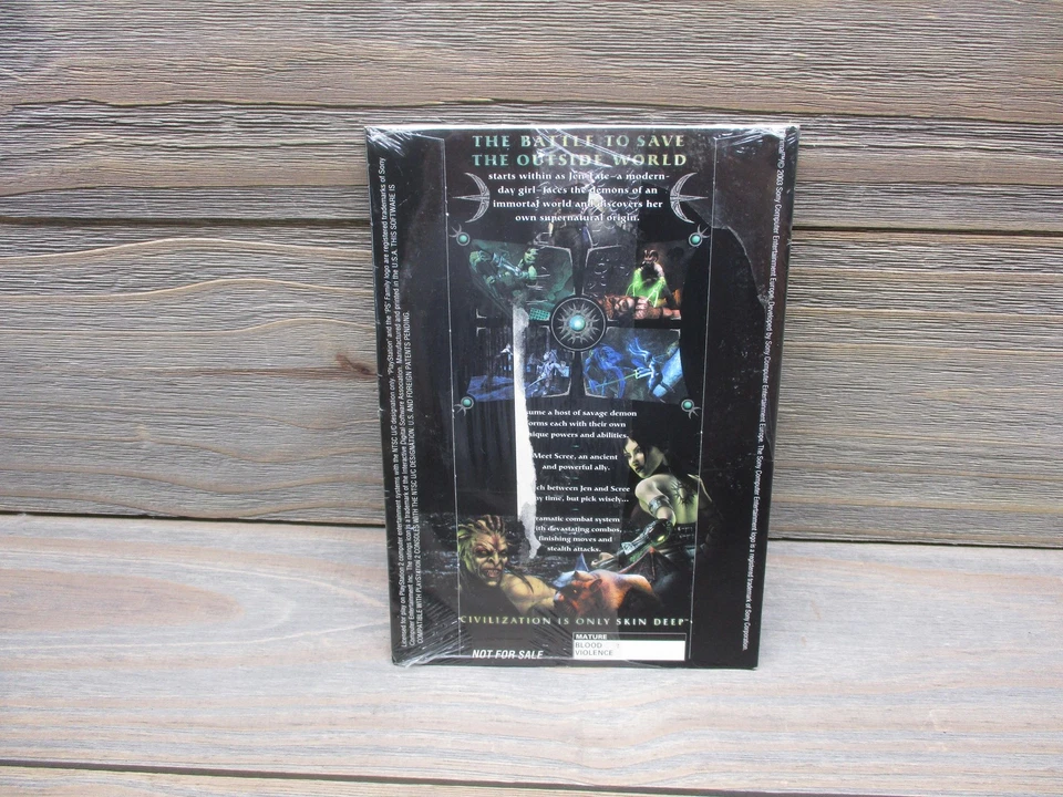 Disco de demostración Primal PlayStation 2 PS2 sellado no a la venta promoción Sony maduro Foto 2 de 3