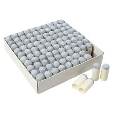 40PCS Slip On Pool Cue Tips Replacement Over Snooker 9mm 10mm 12mm 13mm