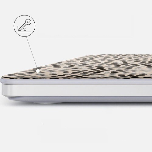 Hülle für MacBook Air 13.6" M4/M3/M2 Burga Case Cover Schutzhülle Etui Beige - Bild 5 von 8
