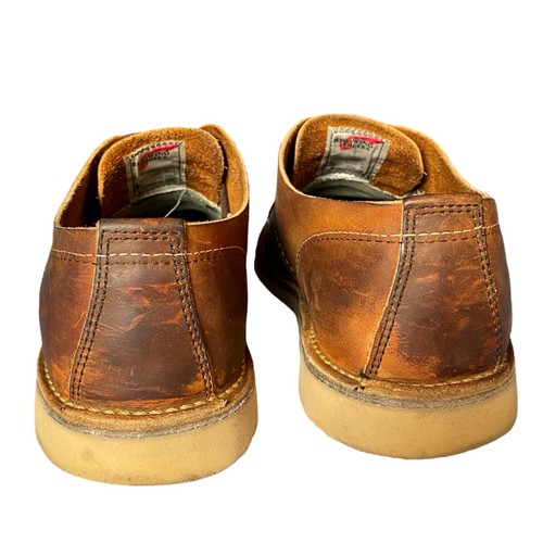 Red Wing 3303 Weekender Oxford Brown Mens 8 41 Leather Made In USA Heritage - Picture 5 of 10