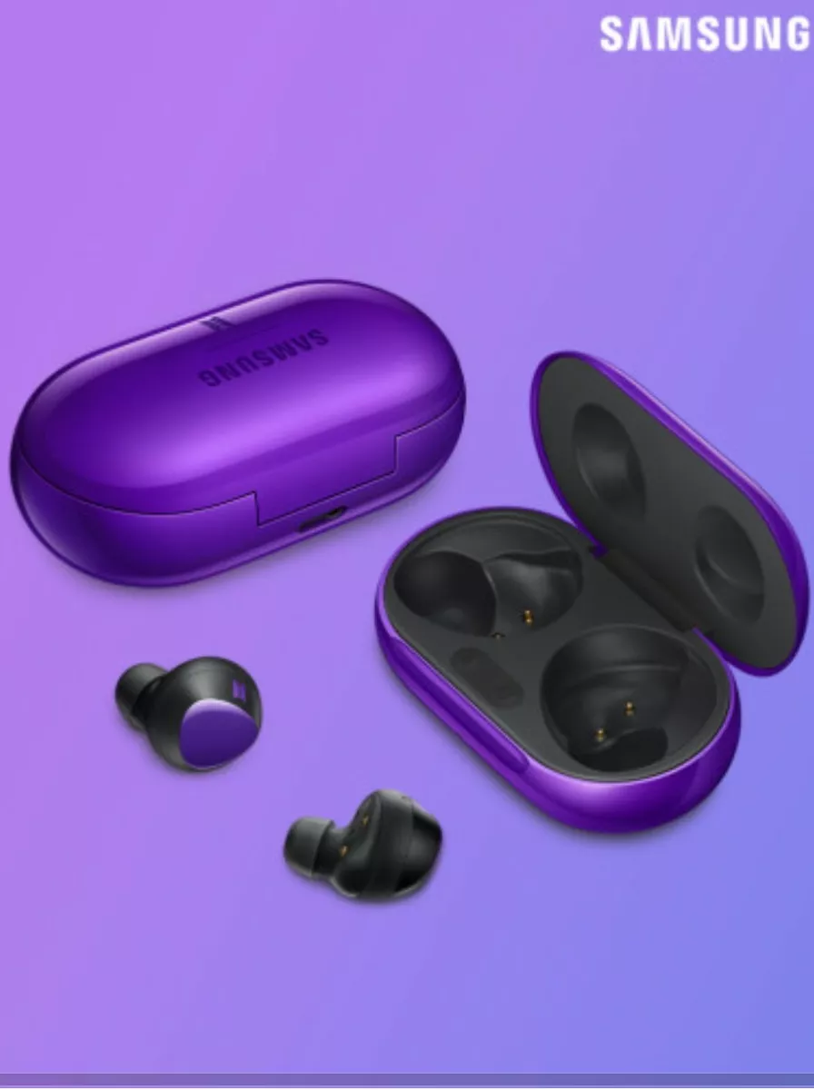Funda de carga inalámbrica Samsung Galaxy Buds Plus edición BTS Bluetooth incluida