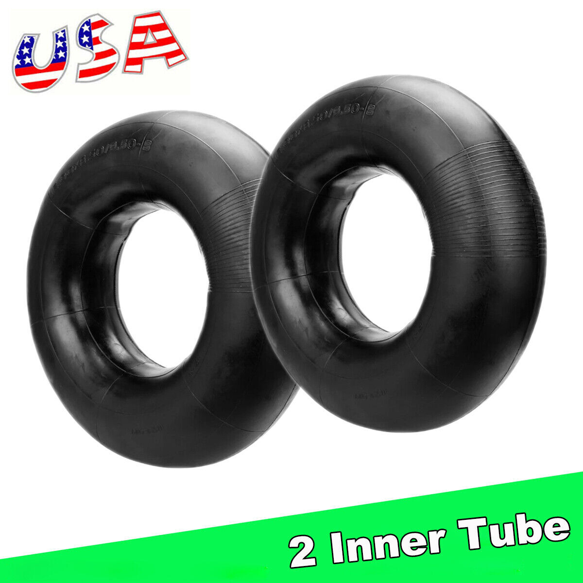 2Pcs 15x6.00-6 Lawn Mower Tire Inner Tubes 15X6-6 15X6x6 15/6x6 TR13 Valve