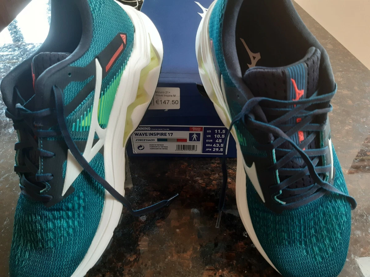 Mizuno Wave Inspire 17 UK 10.5 or EU 45 Men s Runner As new