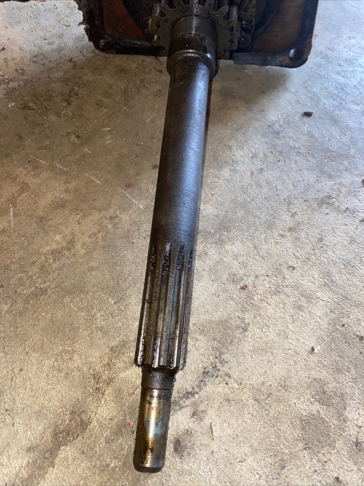 1939 or 1940 Farmall B tractor IH PTO Power Take Off drive shaft belt p