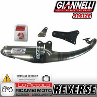 31611E SchalldäMpfer Giannelli Genehmigt Umgekehrte Malaguti F 10 Jet Line