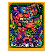 Dave Matthews Band LOS ANGELES CA 2022 DMB Munk One Limited Edition