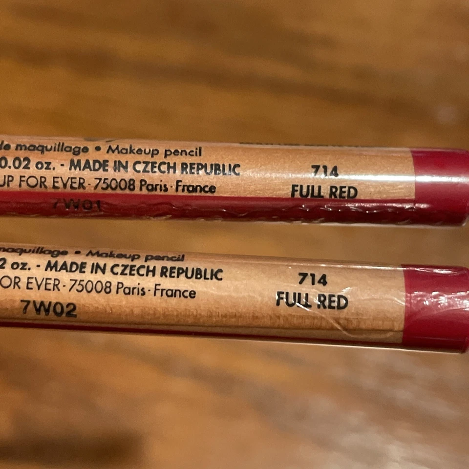 2 - Make up Forever Artist color pencil FULL RED .02 oz - Image 4 of 4