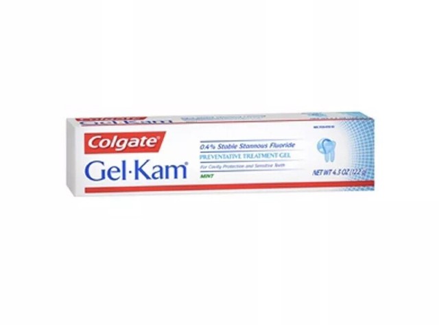 Colgate Gel Kam Flouride Treatment Gel 4 3 Oz Mint 2 Tubes EBay