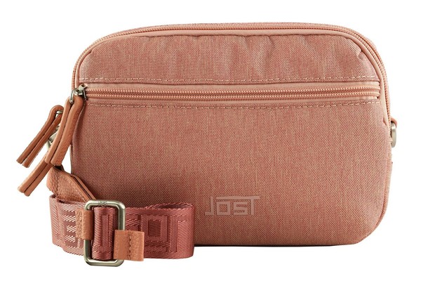 Jost Bergen Crossover Bag UmhäNgetasche Tasche Apricot Altrosa Neu-image