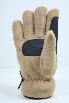FLEECE HANDSCHUHE 3M THINSULATE BEIGE , ANTHRAZIT oder SCHWARZ S/M L/XL