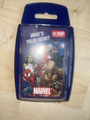 Marvel Universe Top Trumps Specials Who's Your Hero? Avengers Neu Versiegelt