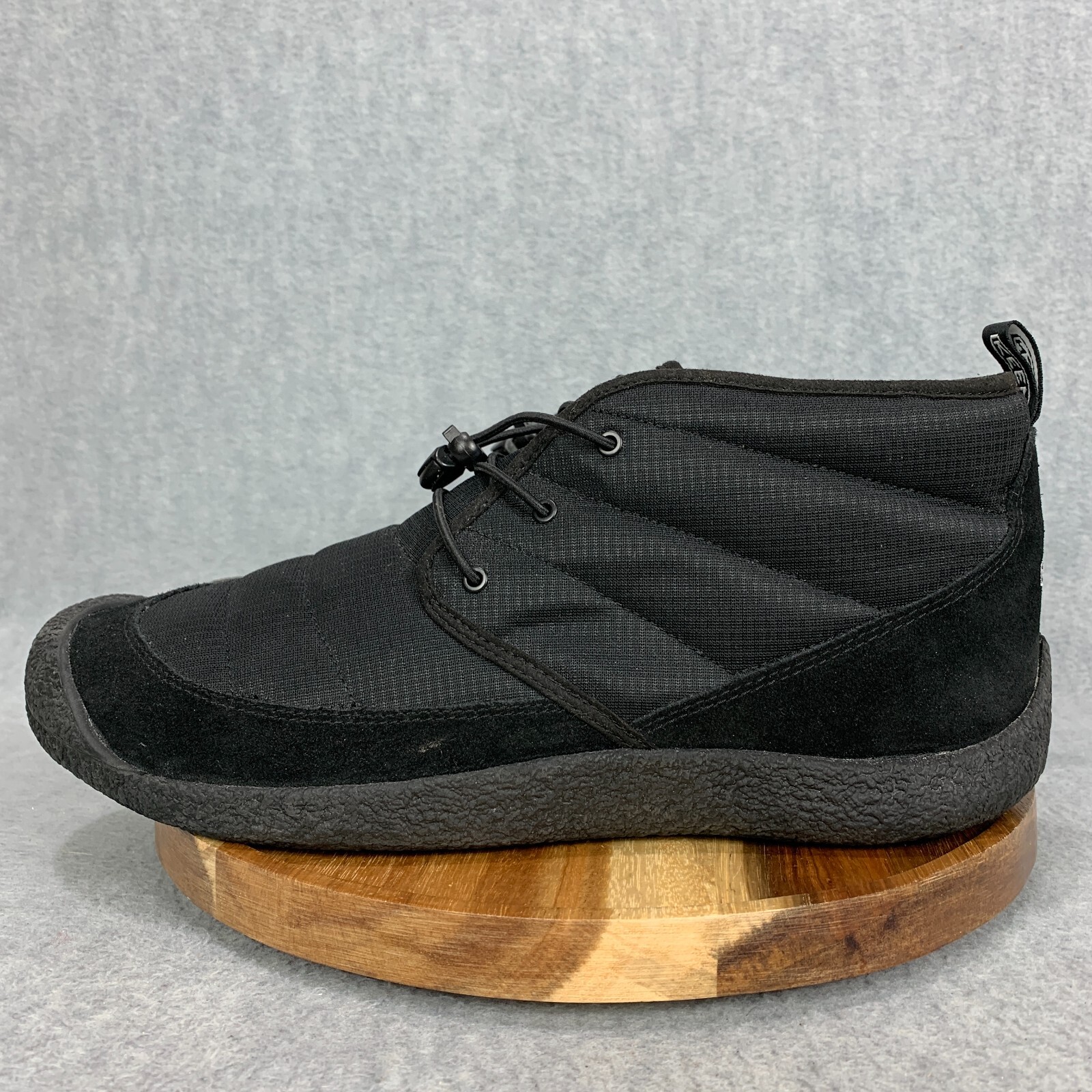 Stivali Keen Howser II Chukka Uomo Taglia 13 Nero Trapuntati Invernali da Passeggio