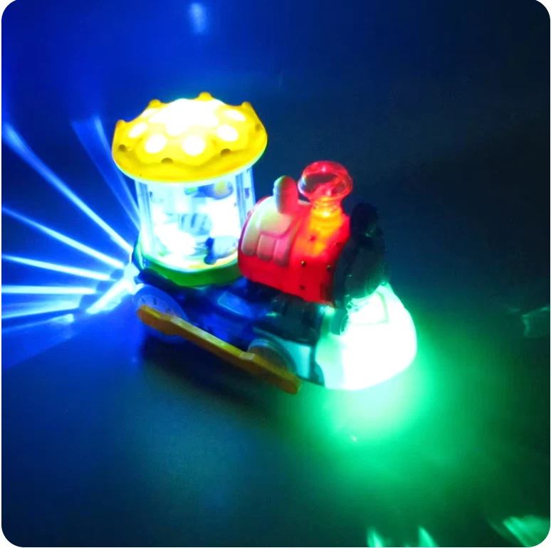 Electric Trains Underwater World Swimming Fish Toy w/ Music & Light for Kids - Image 2 of 4