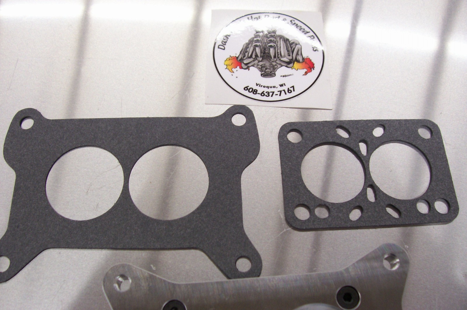 Fits Holley 4412 Carb To Rochester Small 2G Tri Power WW Carter Intake