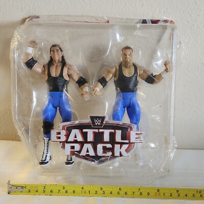 WWE The Hart Foundation Battle Pack Series 47 Action Figures | eBay