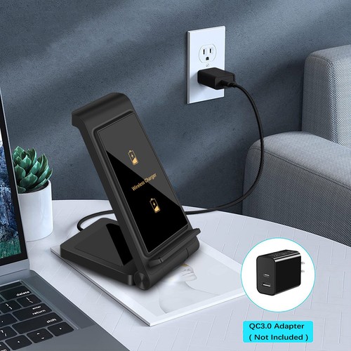 30W Fast Wireless Charger Dock Station For Apple iPhone 15 14 Samsung Galaxy S24 - Picture 11 of 26
