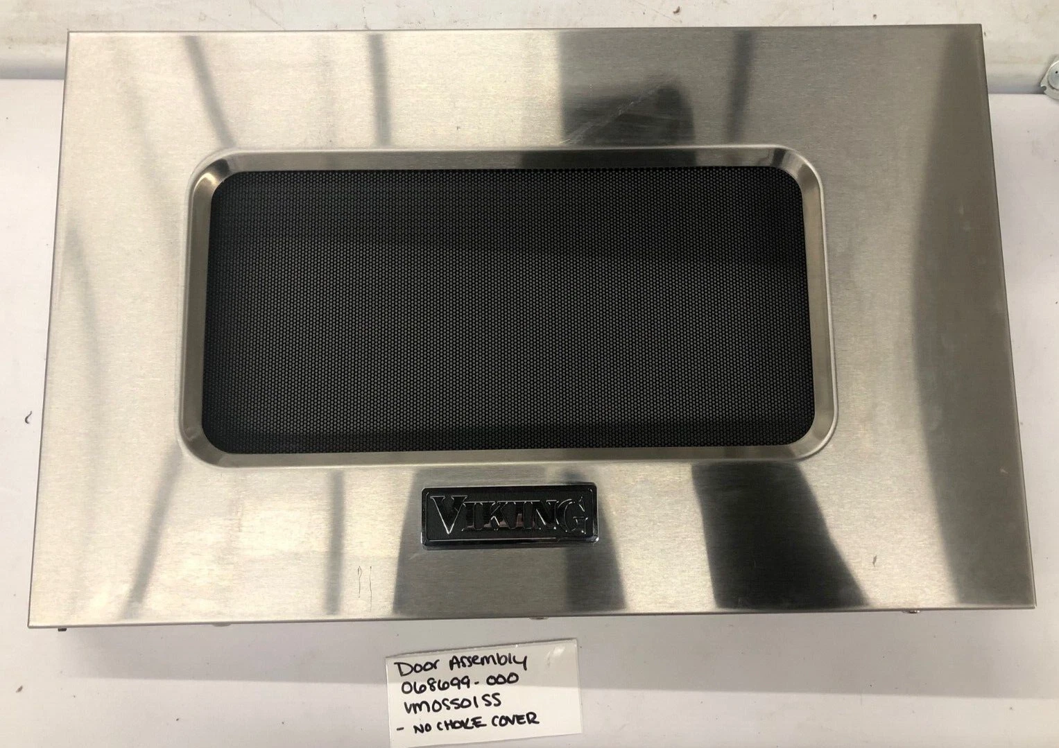 OEM 068699-000 Viking VMOS501SS Microwave Door Assembly SS (NO CHOKE COVER)