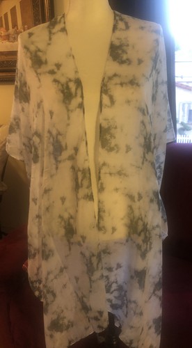 Ivy London NYC tie dye Kimono Black color One Size - Picture 2 of 8