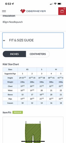 OBERMEYER Boys Black T20 Mentor Snow Bib Ski Pants Snowboard Kids Size 4 - Picture 11 of 11