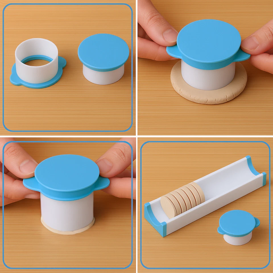 Juego de moldes Circle Cake Pop con bandeja 9 pulgadas - Cortador de pastel y kit para círculo Foto 2 de 4