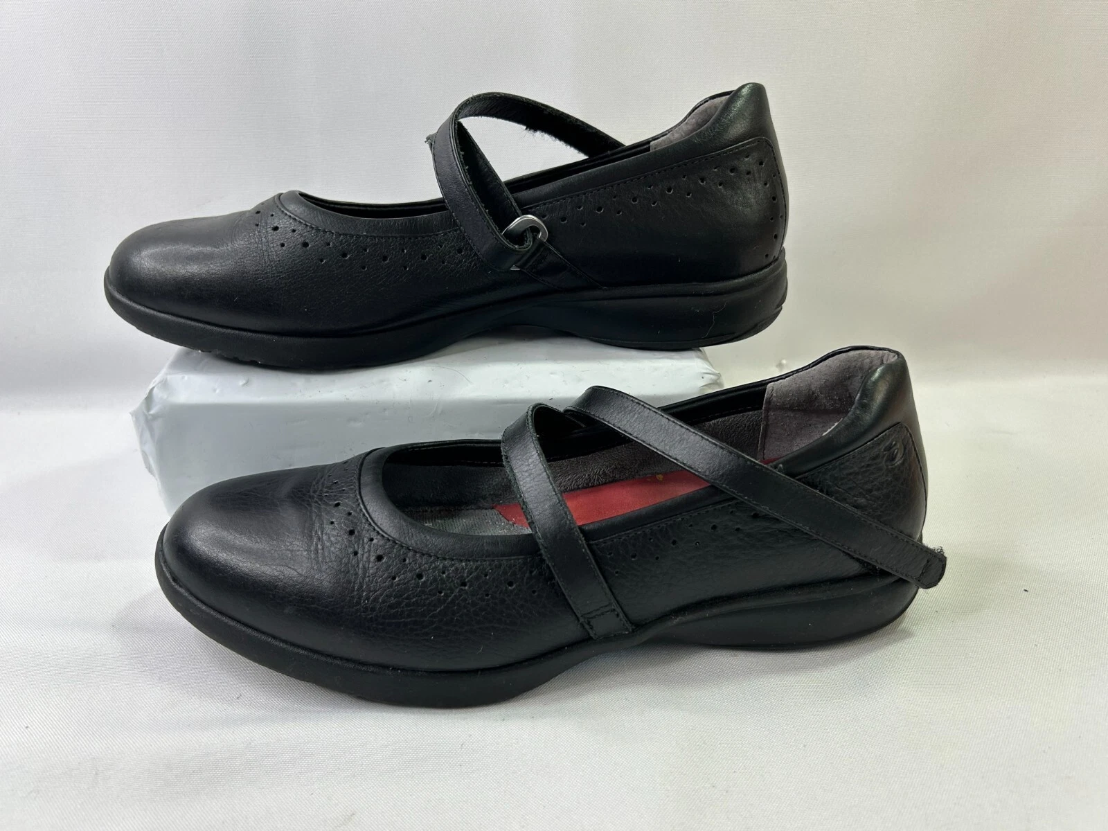 Aravon Mary Jane scarpe donna 9 B nere pelle suola Vibram di New Balance PP