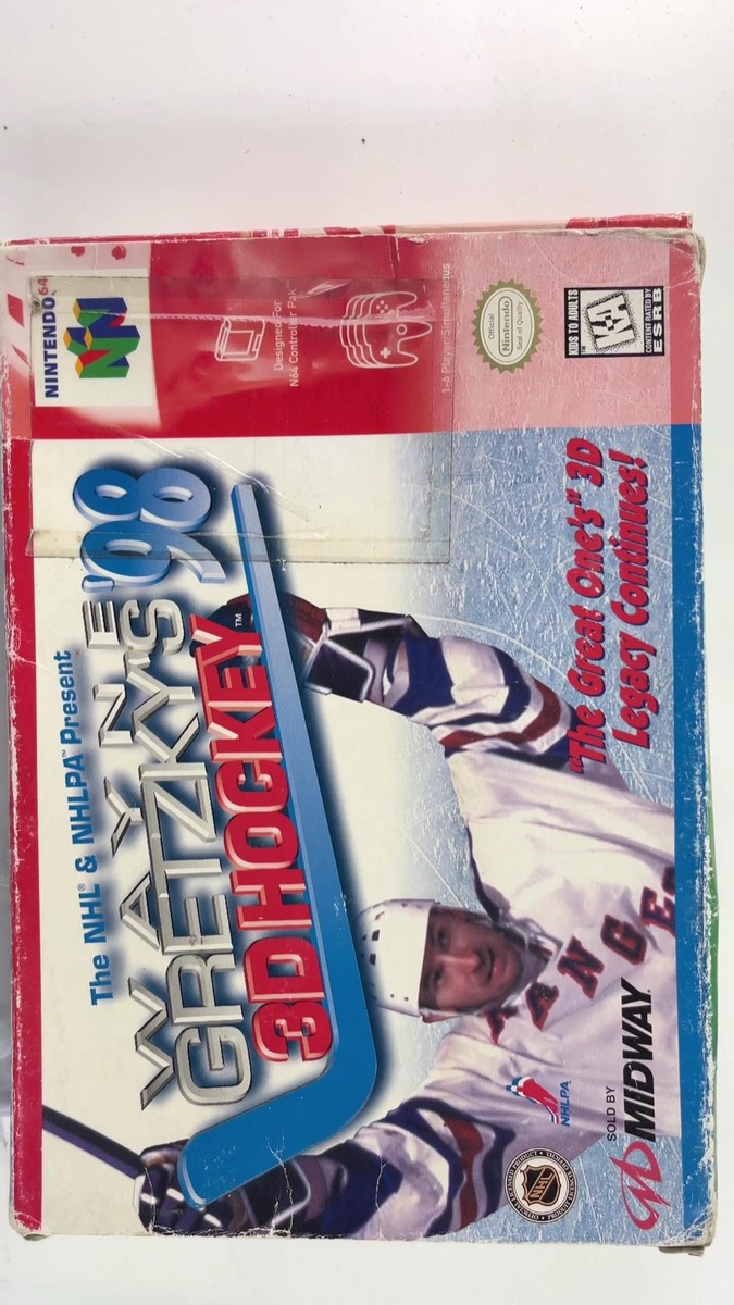 Wayne Gretzky's 3D Hockey '98 (Nintendo 64, 1997) | eBay