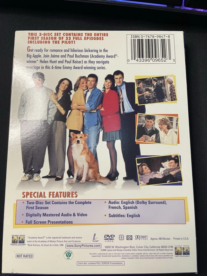 Mad About You Season 1 (DVD) - Image 2 of 4