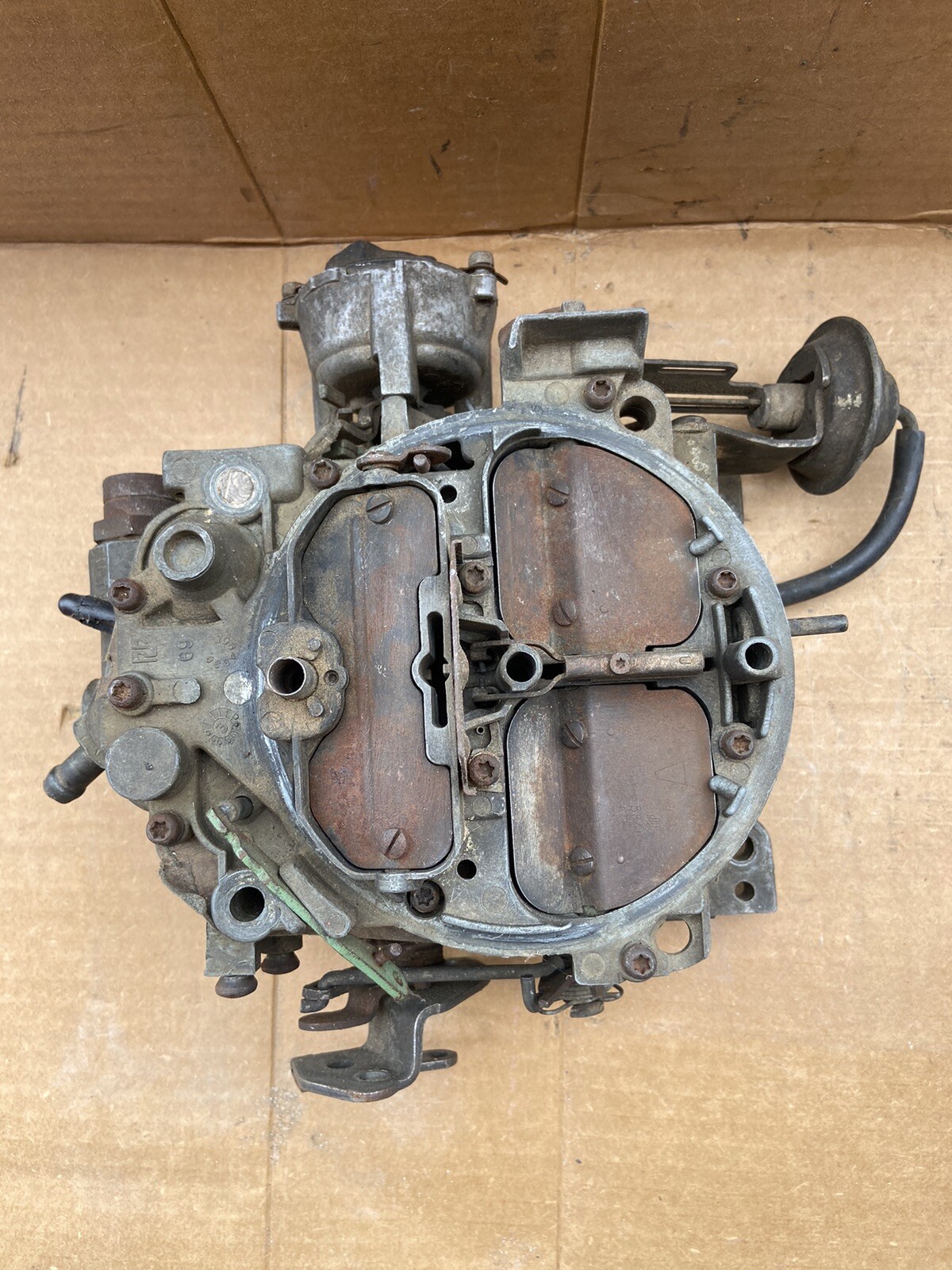 Rochester Quadrajet 4 Barrel Carburetor 17054923 eBay