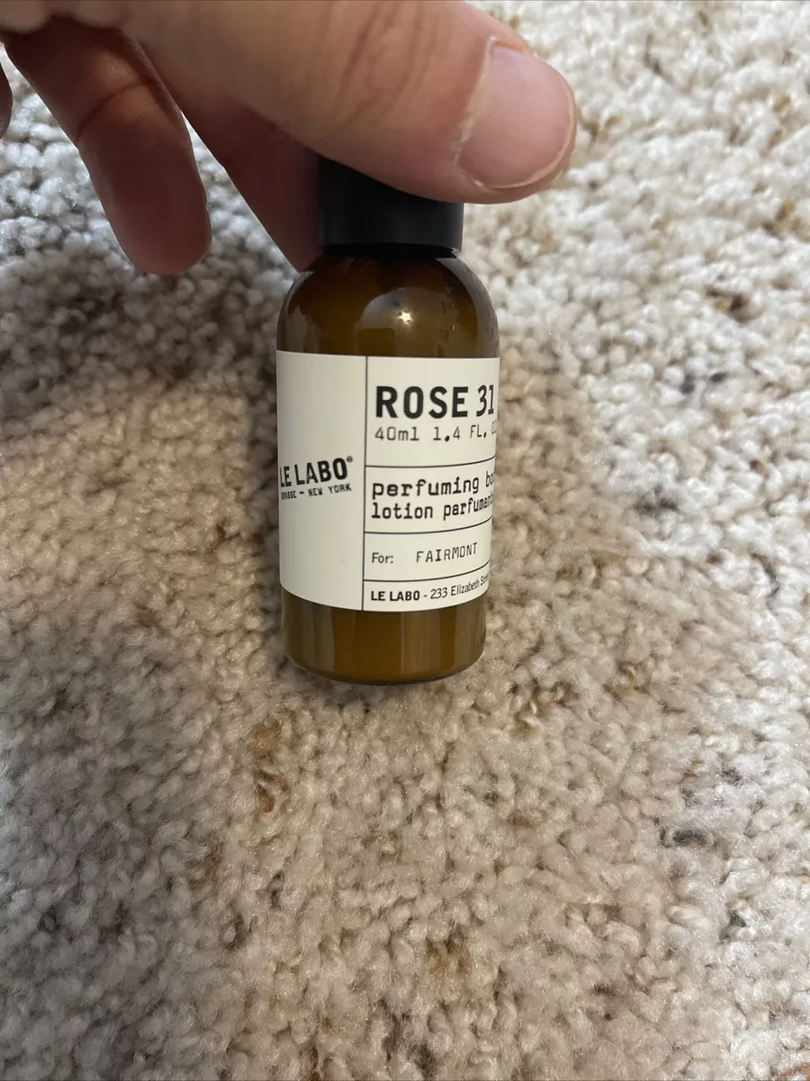 Le Labo Rose 31 Body Lotion 40ml bottle Travel Size New 1.4 oz