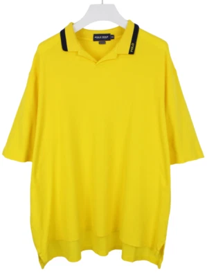 Polo Golf Ralph Lauren T-Shirt Homme 2XL Pull Jaune Extensible Décontracté - Photo 1/4