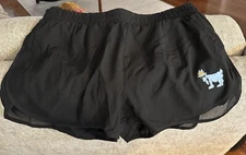 Brand NEW!!   GOAT USA Women's Shorts Black Size Large