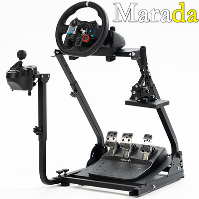 Marada G920 Racing Sim Steering Wheel Stand Fit Thrustmaster Logitech G29 G923