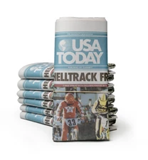 RAD BMX Movie USA Today Newspaper Prop. Helltrack froze over! 80's Cru Jones