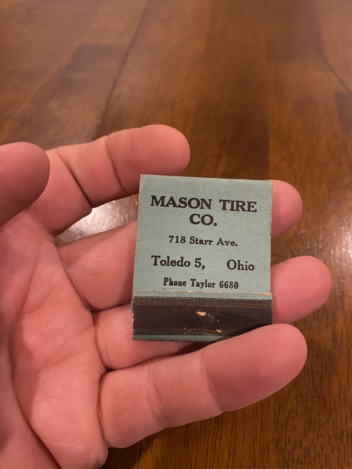 Vintage Goodyear Tires Toledo Ohio Collectible Original Match Book eBay