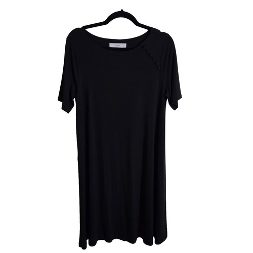 white christmas dresses NWT Ann Taylor LOFT RACERBACK Black CAMI Stylish Casual Lite Summer Dress  Size 2