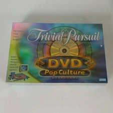 Trivial Pursuit DVD Pop Culture Board Game Trivia Movie TV Music NEW-Unused 2003