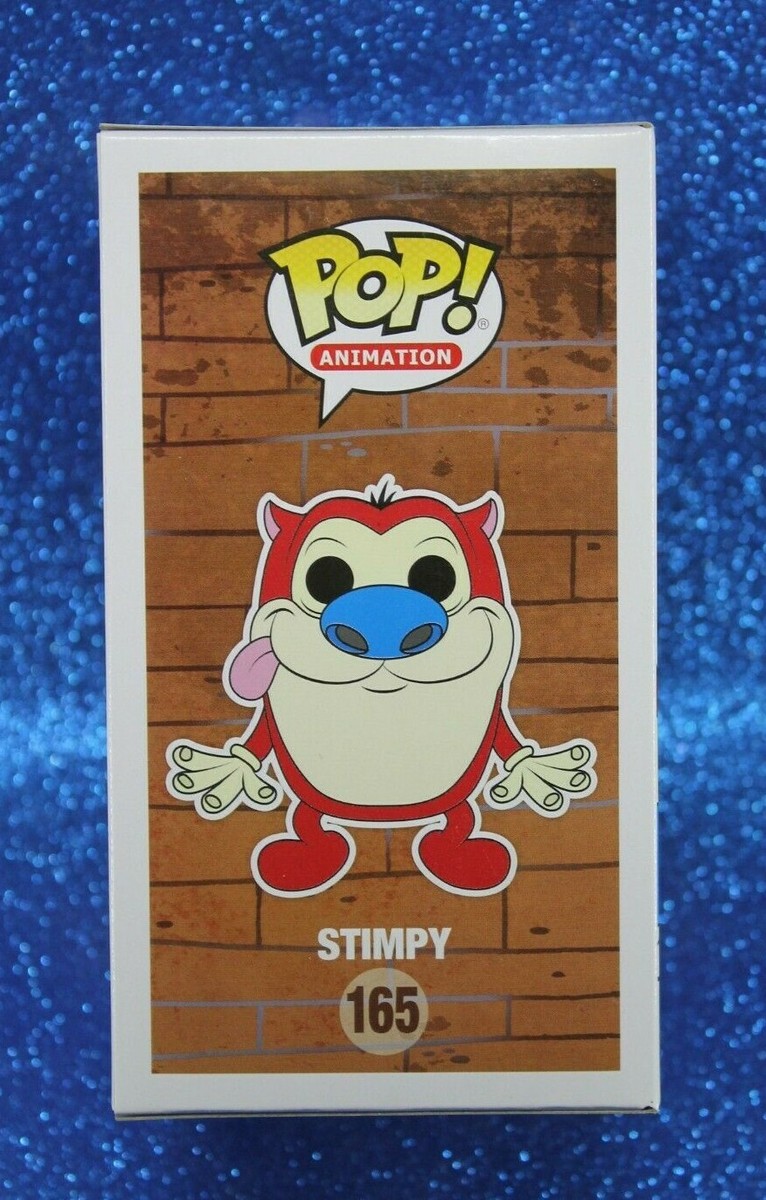 FUNKO POP ANIMATION REN AND STIMPY #165 STIMPY VAULTED VINYL