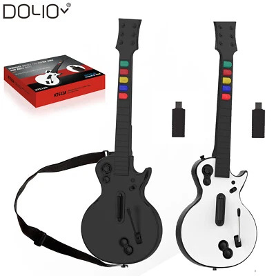DOYO Wireless Guitar Game Controller For PS 3 Computer Guitar Hero 3 4 5 Rockband 1 2