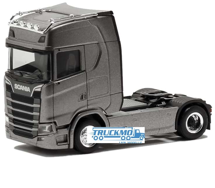 Herpa Scania CS HD Zugmaschine silbergrau 580768 | eBay