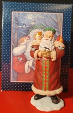 VTG SANTA'S FEATHERED FRIENDS #6 FIGURINE SHERRI BUCK BALDWIN  1998 1ST EDITION