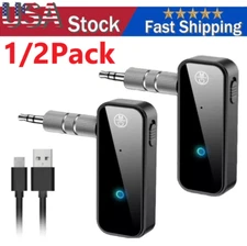 USB Wireless Bluetooth 5.0 Transmitter Receiver for Car Music Audio Aux Adapter