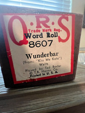 Q.R.S 8607 Wunderbar From Kiss Me Kate Player Piano Roll