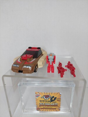 VTG 1987 HASBRO TAKARA TRANSFORMERS G1 Headmasters CHROMEDOME /AS-IS 