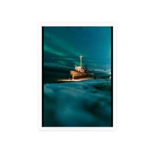 Beautiful Boat Posters with Wooden Frame