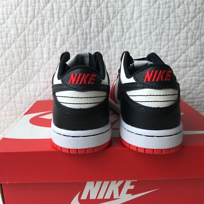 Nike Dunk Low (PS) Kids Shoes SZ 13C Chicago Sail Black Chile Red
