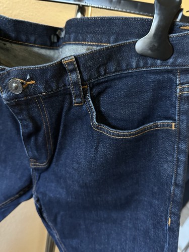 NWT $298 John Varvatos Selvedge Woodward Jeans J356ZV1 Indigo Blue 33 regular - 第 3/16 張圖片