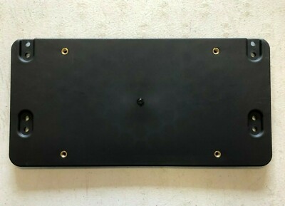 Rear Bumper Plastic License Plate Holder Set Bracket Jamaica